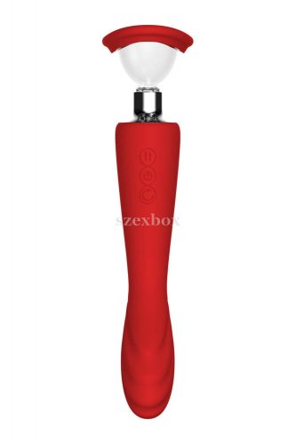 Red Revolution Georgia G-spot vibrator and vaginal suction