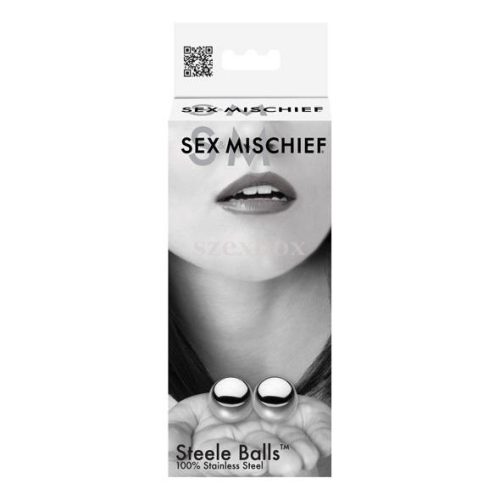S&M - separate steel geyser balls (silver)