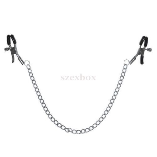 S&M chain nipple clamps