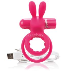Screaming O battery operated, bunny, vibrating penis ring
