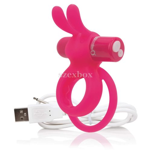 Screaming O battery operated, bunny, vibrating penis ring