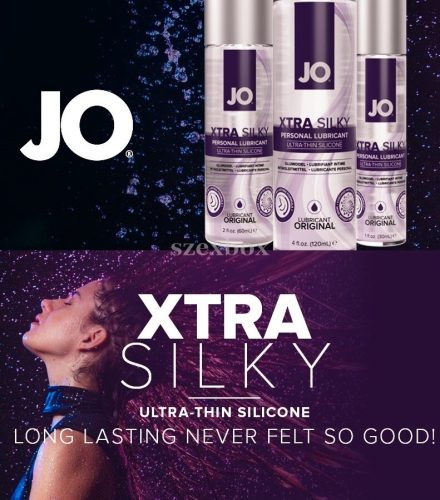 System JO Xtra Silky Silicone Lubricant with Vitamin E 120ml