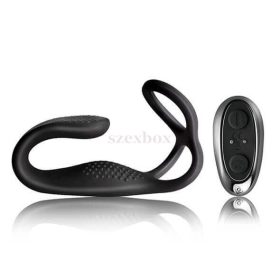   Rocks-Off cordless radio controlled anal vibrator with penis ring