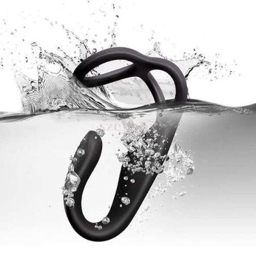 Rocks-Off cordless radio controlled anal vibrator with penis ring