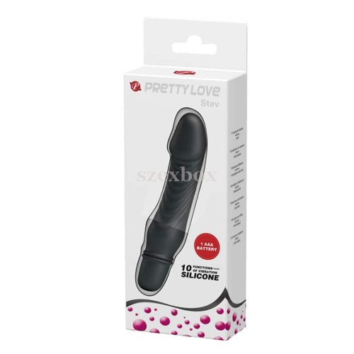 Pretty Love Stev mini vibrator black