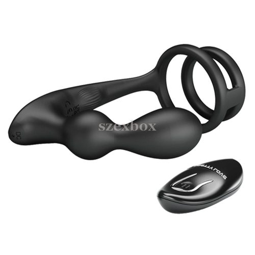 Pretty Love Marshall prostate vibrator with penis ring