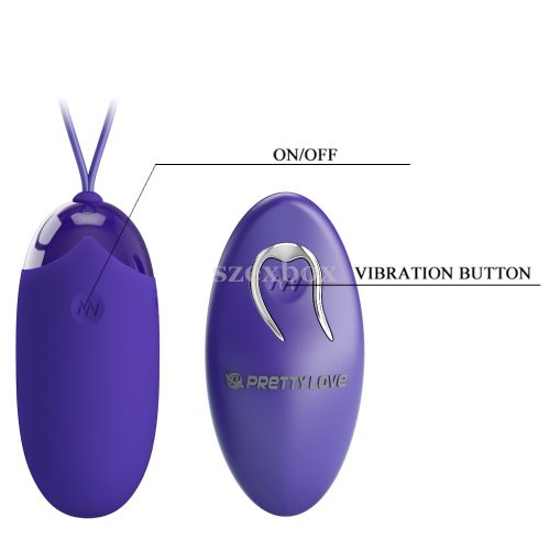 Pretty Love Berger - Youth akkus, rádiós vibrációs tojás