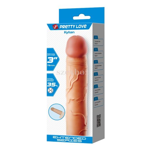 Pretty Love Kylian 3 penis cape 20,5cm
