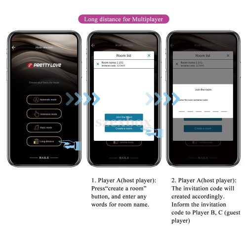 Pretty Love Liam app. vibrator