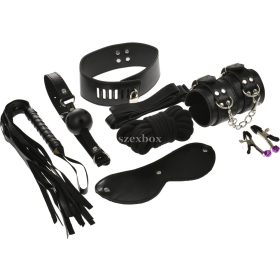 Guilty Toys 8 piece BDSM set black