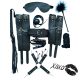 Guilty Toys 10 piece BDSM set black