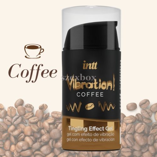 Intt Vibration! liquid vibrator Coffee 15ml