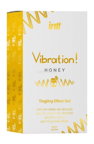 Intt Vibration! liquid vibrator Honey 15ml