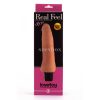 Real Feel Cyberskin natúr vibrátor 17,5cm