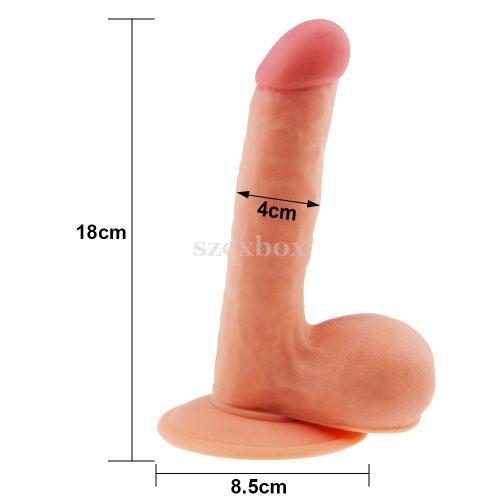 The ultra soft dude -natural penis 18cm