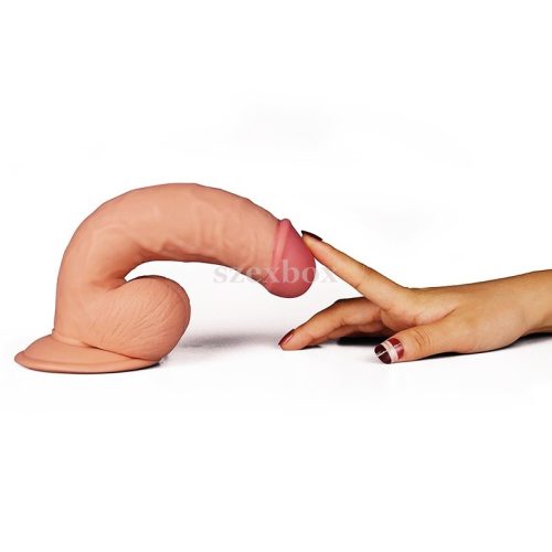The Ultra Soft Dude Vibrator 20cm