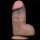 Dual-Layered Silicone Nature Cock Brown dildo 18cm