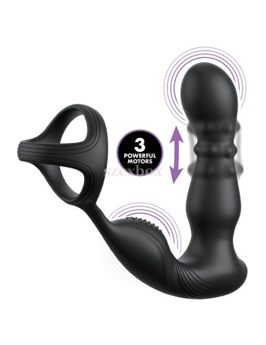 Prostate Magic 2 vibrator with penis ring