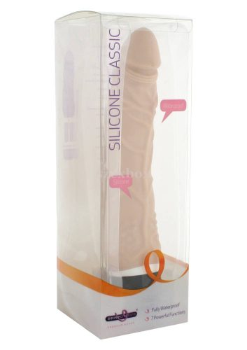 Silicone vibrator natural
