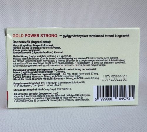 Gold Power Strong férfias erő