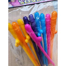 Penis straw - colour