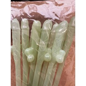 Pencil straw glow in the dark