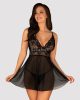 Obsessive Idillia lace babydoll with thong